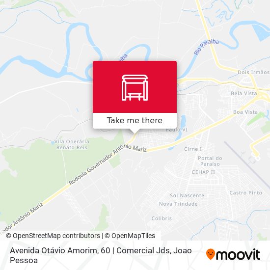 Avenida Otávio Amorim, 60 | Comercial Jds map