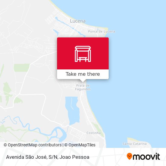 Avenida São José, S/N map