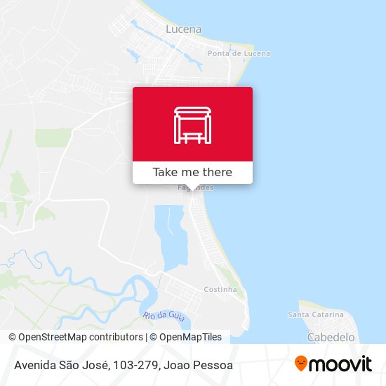 Avenida São José, 103-279 map