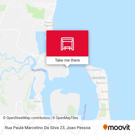 Rua Paula Marcelino Da Silva 23 map