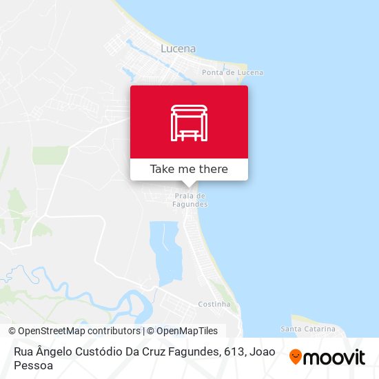 Rua Ângelo Custódio Da Cruz Fagundes, 613 map