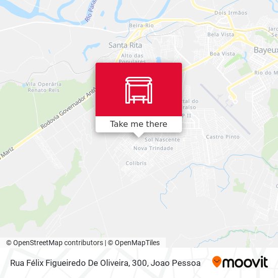 Rua Félix Figueiredo De Oliveira, 300 map