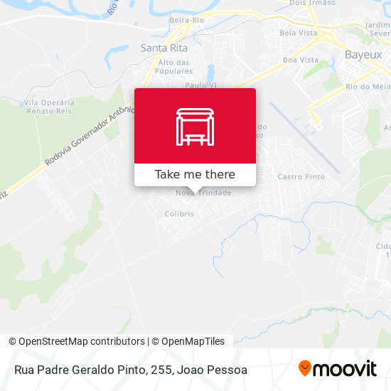 Rua Padre Geraldo Pinto, 255 map