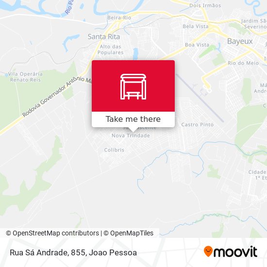 Rua Sá Andrade, 855 map