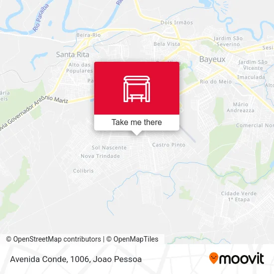 Avenida Conde, 1006 map