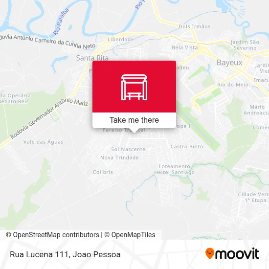 Rua Lucena 111 map