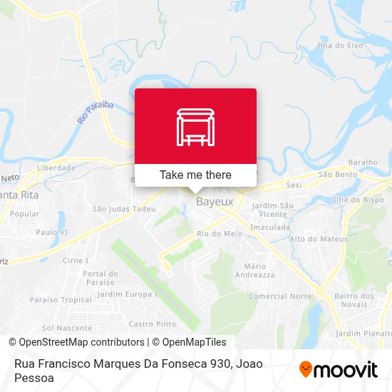Rua Francisco Marques Da Fonseca 930 map