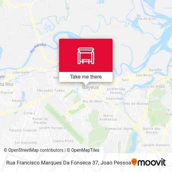 Rua Francisco Marques Da Fonseca 37 map