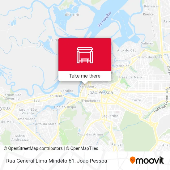 Rua General Lima Mindêlo 61 map