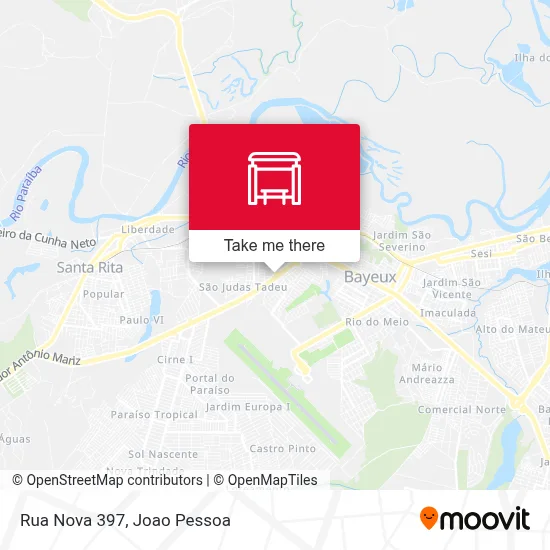 Rua Nova 397 map