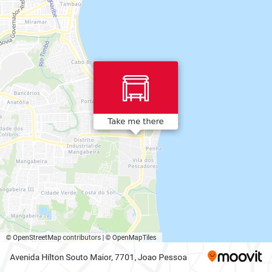 Avenida Hílton Souto Maior, 7701 map