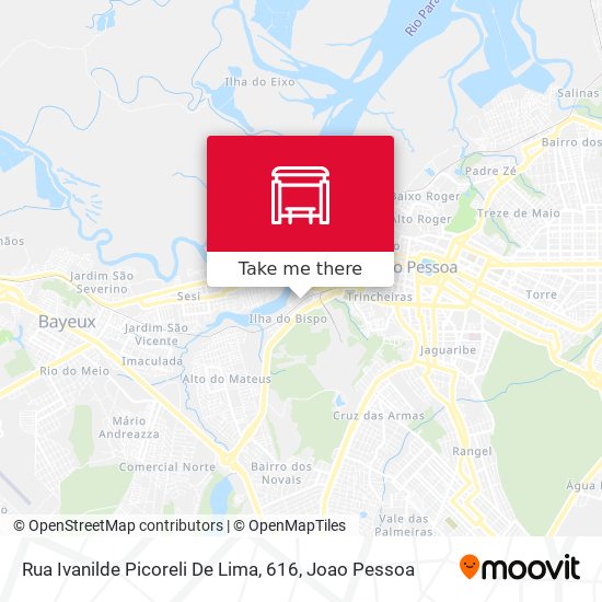 Rua Ivanilde Picoreli De Lima, 616 map