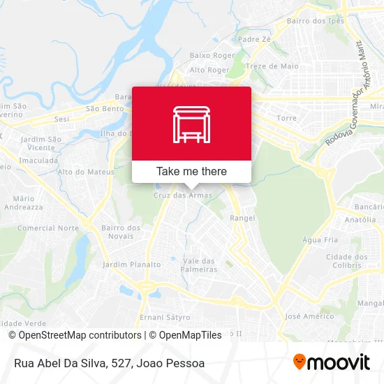 Rua Abel Da Silva, 527 map