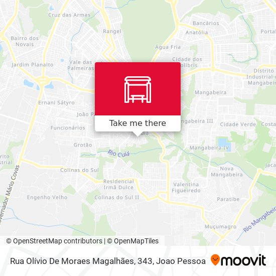 Rua Olívio De Moraes Magalhães, 343 map