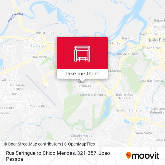 Rua Seringueiro Chico Mendes, 321-357 map
