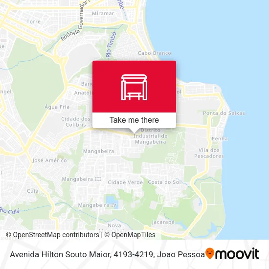 Avenida Hílton Souto Maior, 4193-4219 map