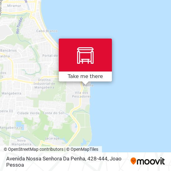 Avenida Nossa Senhora Da Penha, 428-444 map