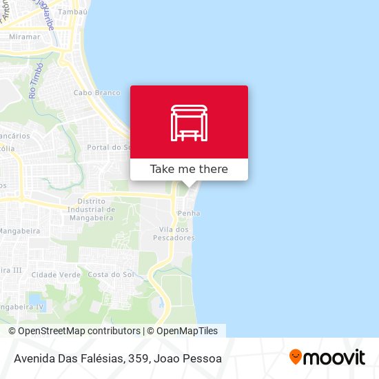 Avenida Das Falésias, 359 map