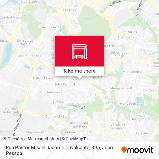 Rua Pastor Misael Jácome Cavalcante, 395 map
