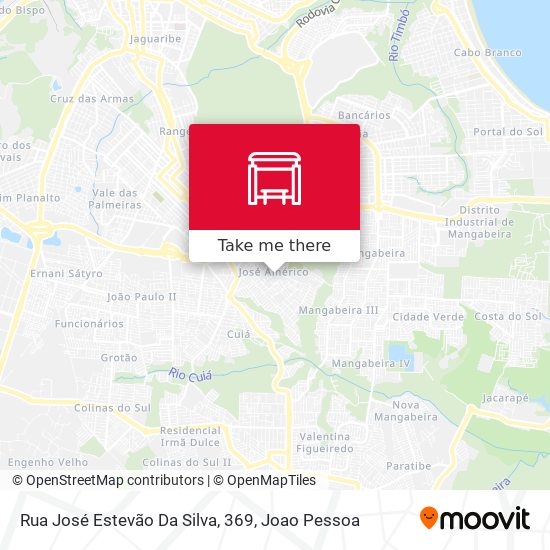 Rua José Estevão Da Silva, 369 map