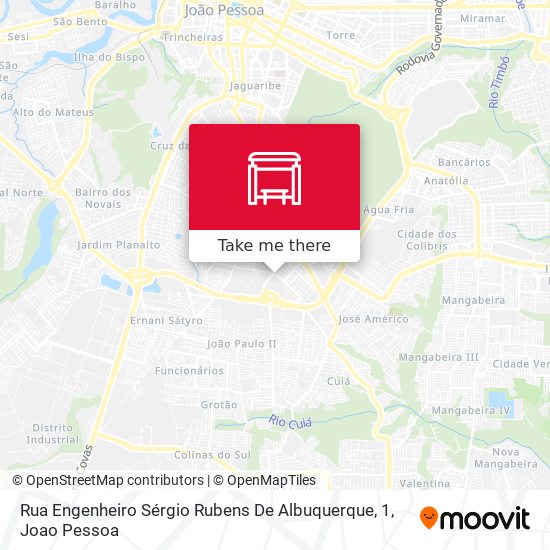Rua Engenheiro Sérgio Rubens De Albuquerque, 1 map