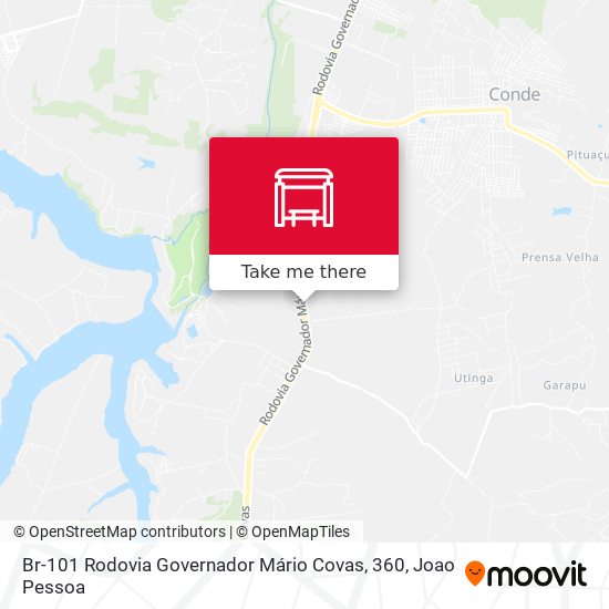 Br-101 Rodovia Governador Mário Covas, 360 map