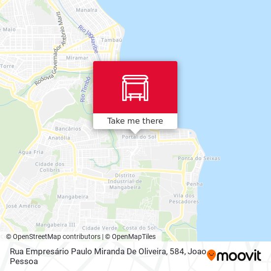 Rua Empresário Paulo Miranda De Oliveira, 584 map