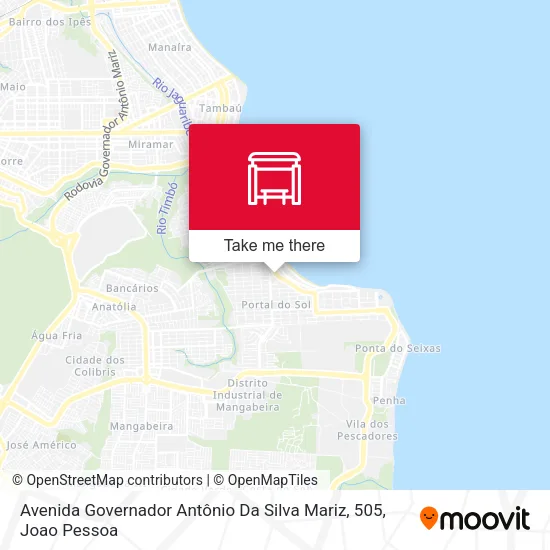 Avenida Governador Antônio Da Silva Mariz, 505 map