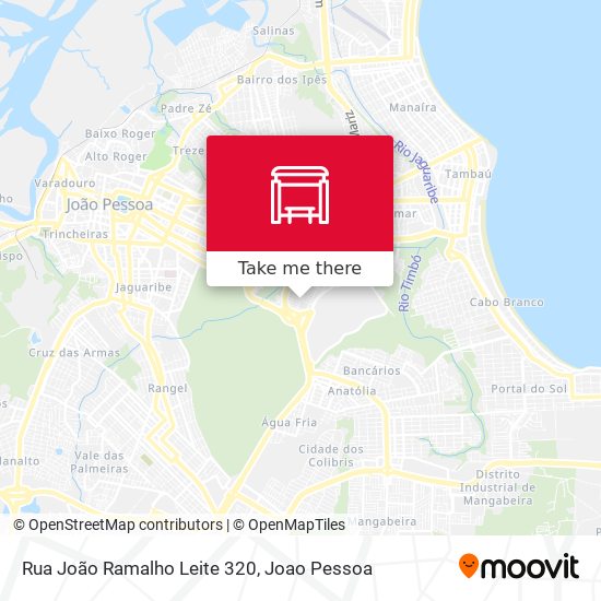 Rua João Ramalho Leite 320 map