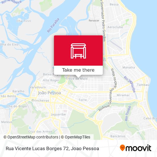 Rua Vicente Lucas Borges 72 map