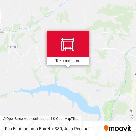 Rua Escritor Lima Barreto, 380 map