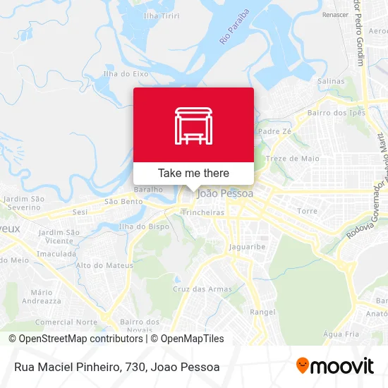 Rua Maciel Pinheiro, 730 map