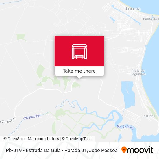 Pb-019 - Estrada Da Guia - Parada 01 map