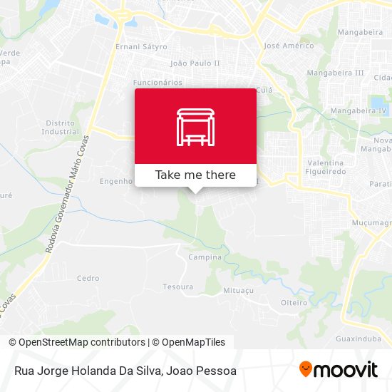 Rua Jorge Holanda Da Silva map