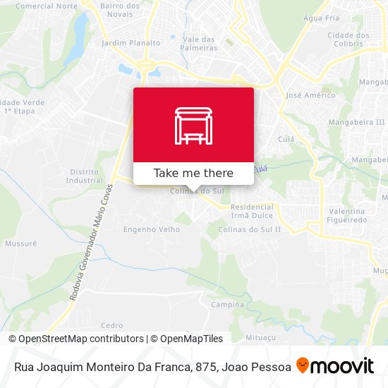 Rua Joaquim Monteiro Da Franca, 875 map