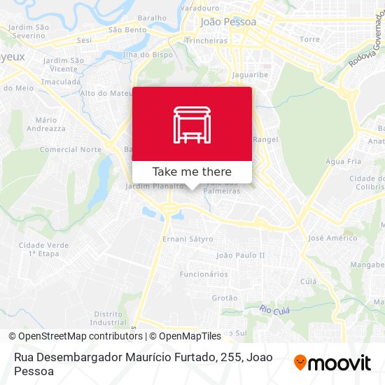 Rua Desembargador Maurício Furtado, 255 map