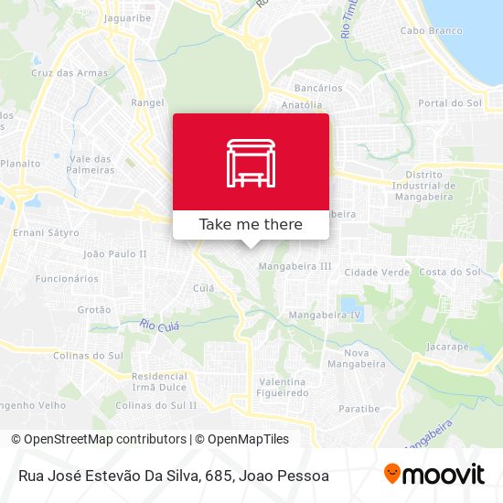 Rua José Estevão Da Silva, 685 map