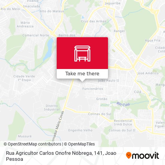 Rua Agricultor Carlos Onofre Nóbrega, 141 map
