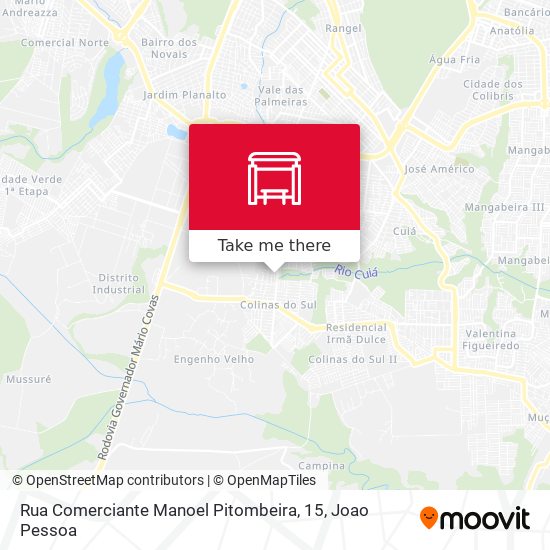 Rua Comerciante Manoel Pitombeira, 15 map