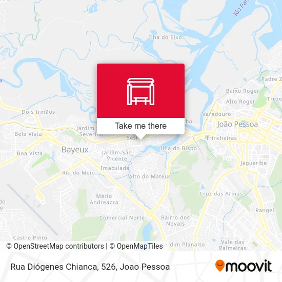 Rua Diógenes Chianca, 526 map