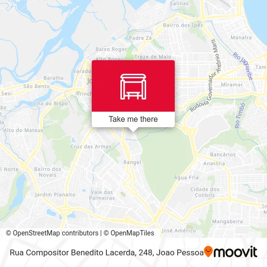 Rua Compositor Benedito Lacerda, 248 map
