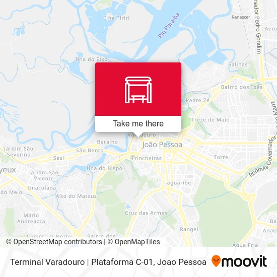 Terminal Varadouro | Plataforma C-01 map