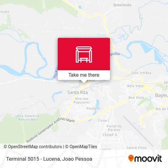 Terminal 5015 - Lucena map