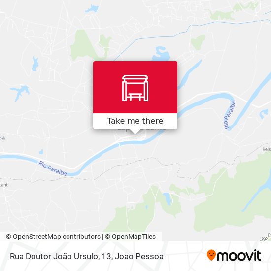 Rua Doutor João Ursulo, 13 map