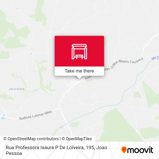 Rua Professora Isaura P De Loiveira, 195 map