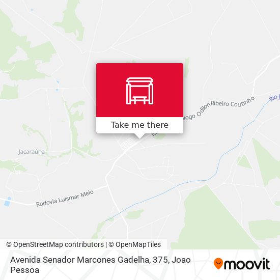 Avenida Senador Marcones Gadelha, 375 map