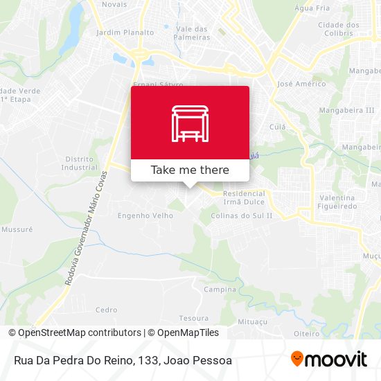 Rua Da Pedra Do Reino, 133 map