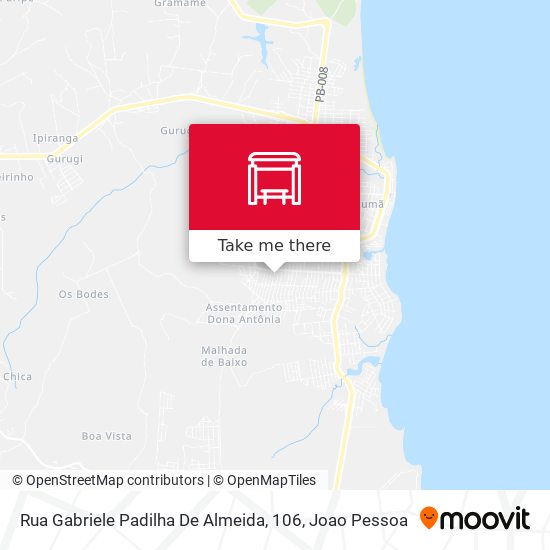 Rua Gabriele Padilha De Almeida, 106 map