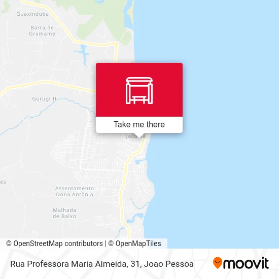 Rua Professora Maria Almeida, 31 map
