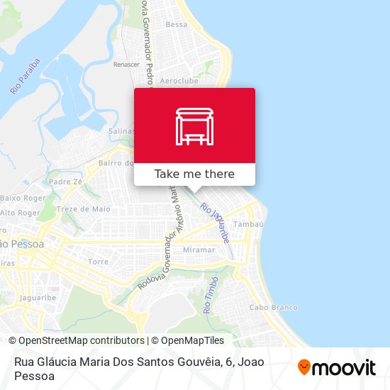 Mapa Rua Gláucia Maria Dos Santos Gouvêia, 6